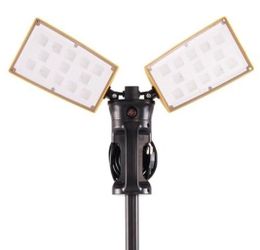 15000 Lumen 105 Watt Dual-Head LED Work Light with Telescoping Tripod