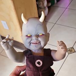 Little House DEMON BABY DOLL  Rare  Collectors