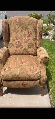 FREE floral recliner
