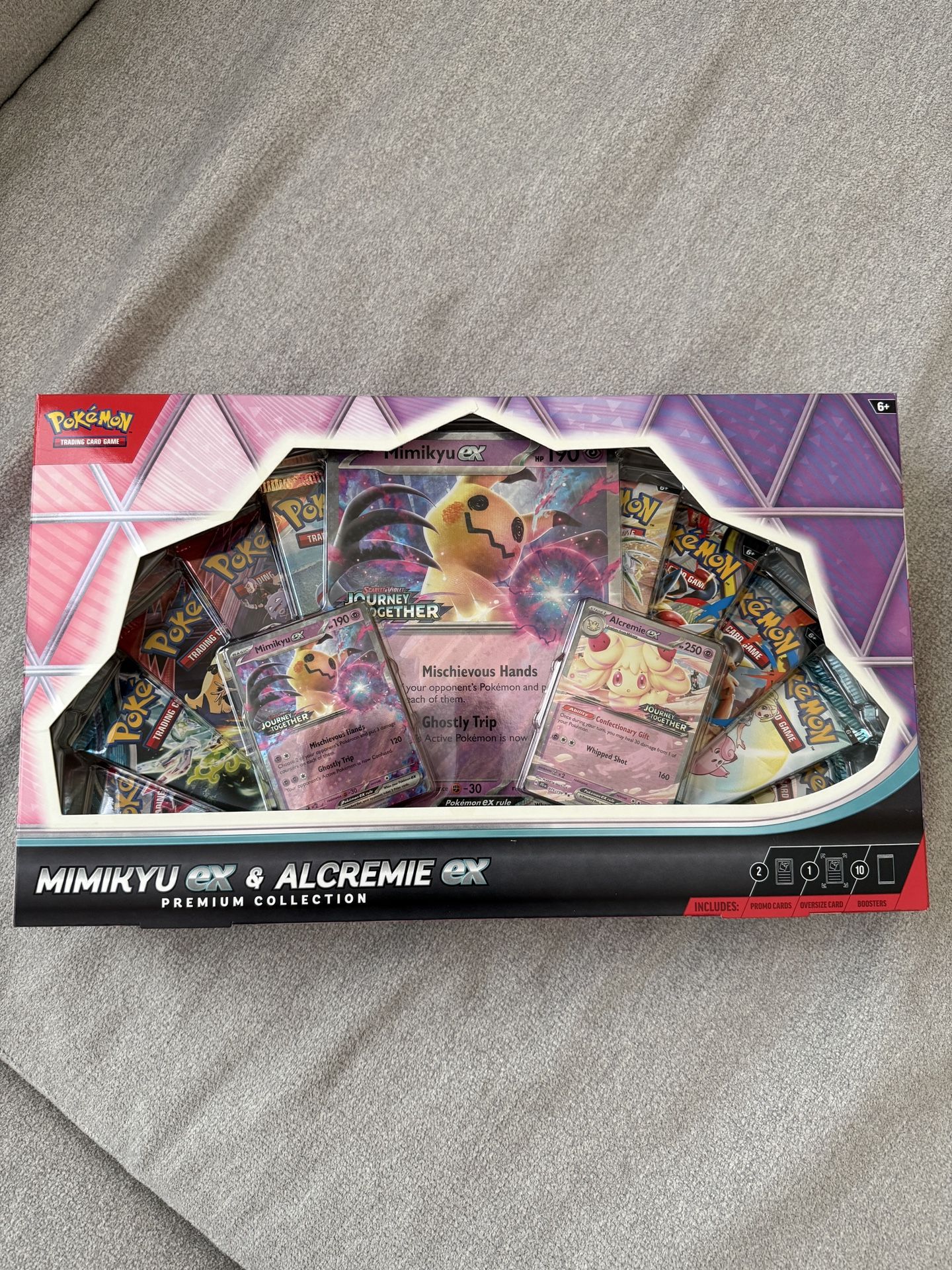 Pokemon Mimikyu ex & Alcremie ex Premium Collection