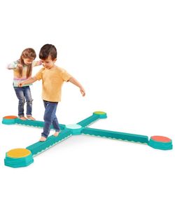 Kids Balance Beam & Stepping Stones Obstacle Course Set – $20