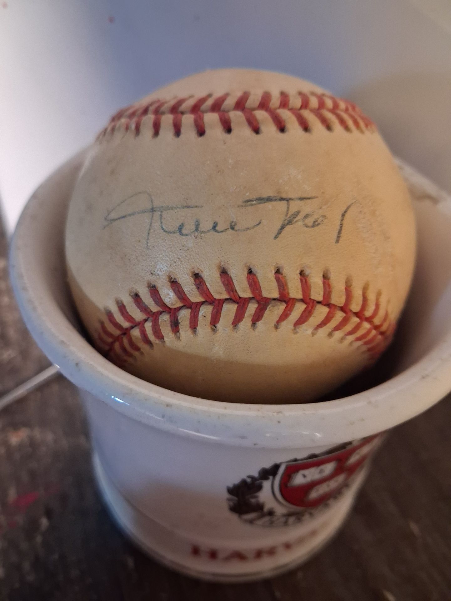 Willie Mays vintage autograph signed baseball