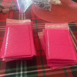 Shipping Envelopes In Pink -24