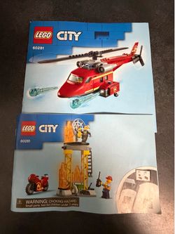 LEGO CITY: Fire Rescue Helicopter 60281