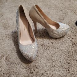 Rhinestone Heels