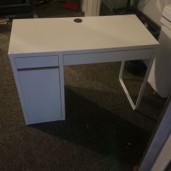 Ikea MICKE, Desk, White