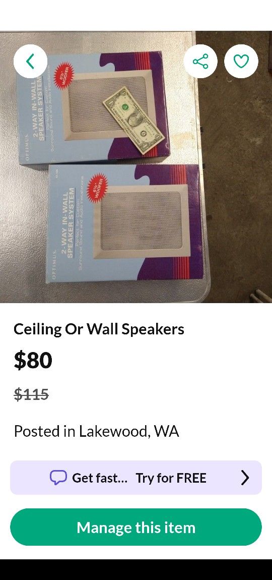 Recessed Audio Speakers