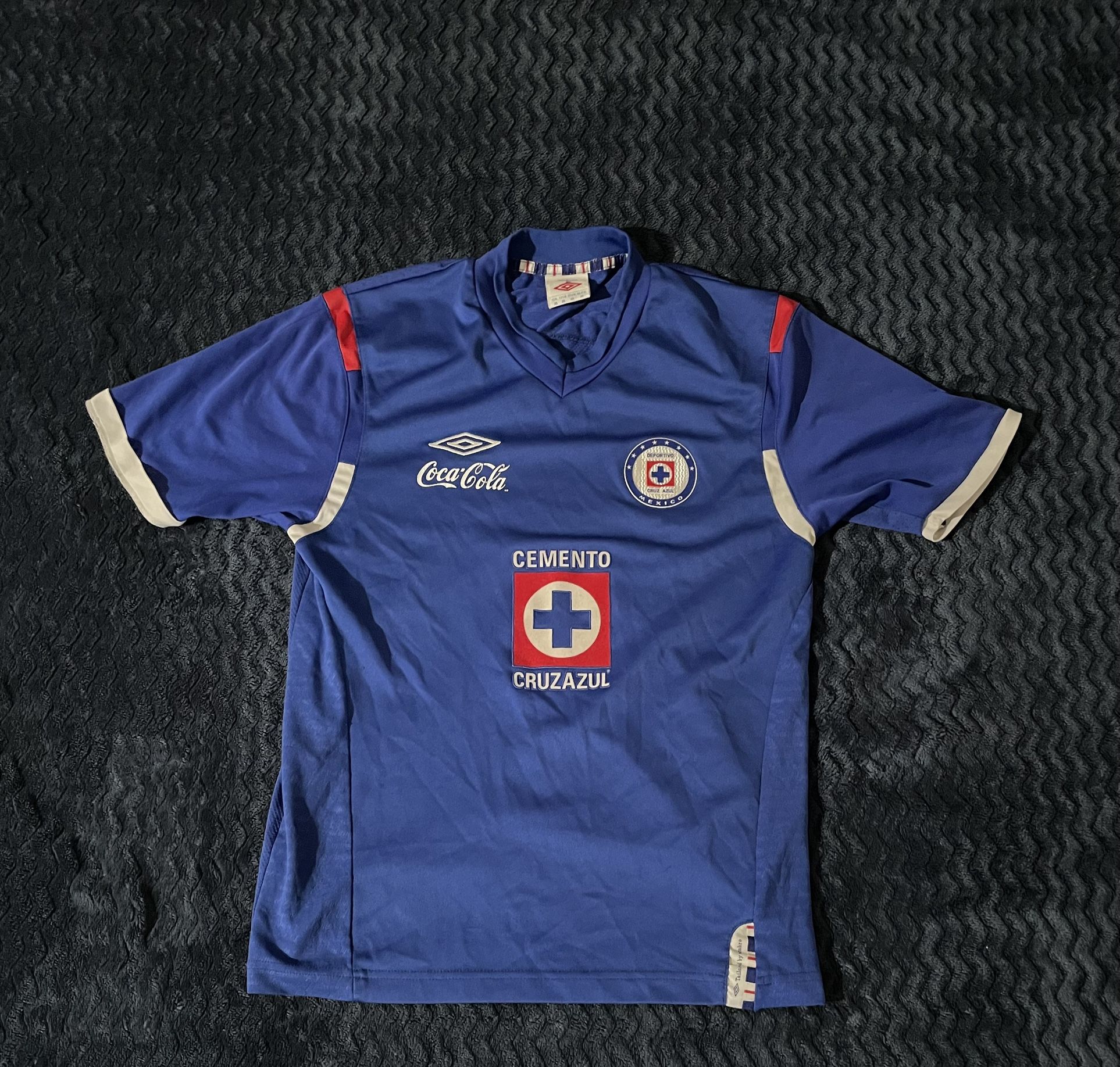 Cruz Azul Authentic Umbro Jersey size Medium 2011-2012 Vintage Retro