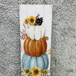 Pumpkins Wall Art Fall Home Decor New