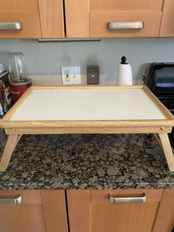 Wood Bed Tray