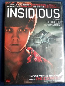 Insidious, many DVDs $1