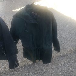 Wilson's Green Leather Suade Jacket