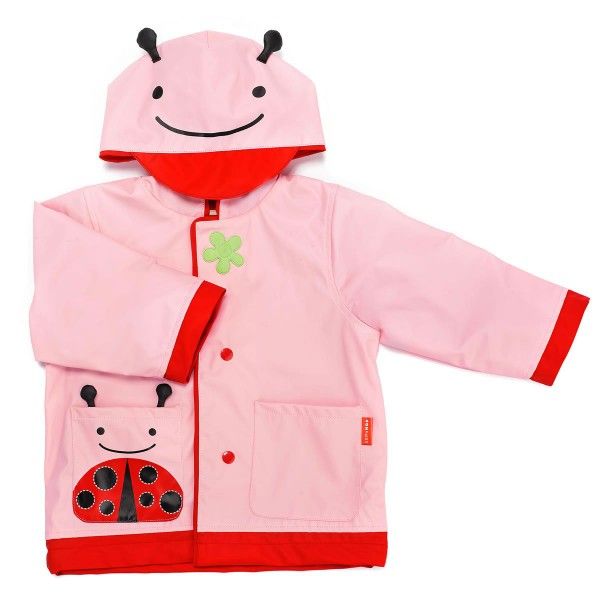 Skip Hop Ladybug Toddler Raincoat (S-2)
