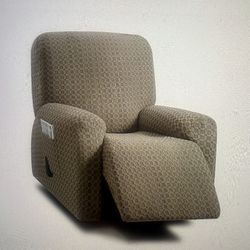 Stretch Jacquard Recliner Slipcover