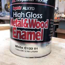 Oil Base White High Gloss