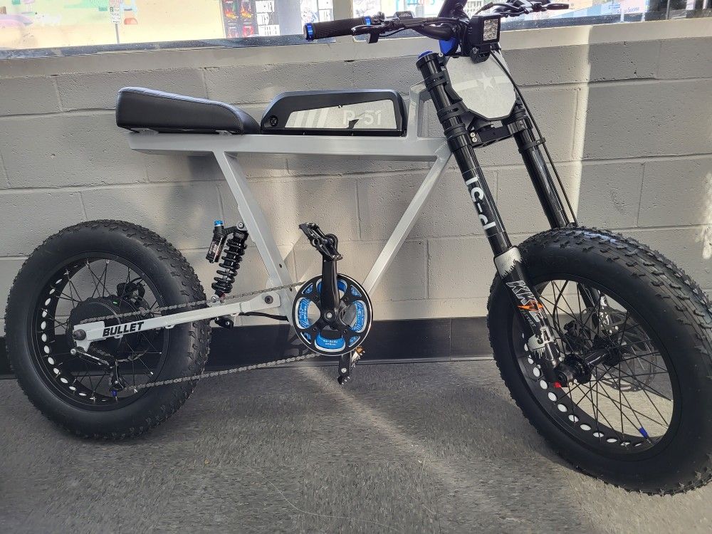 P-51 Electric Bike Bullet Stealth Gray for Sale in Los Angeles, CA
