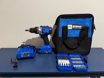 Kobalt 24-volt 1/2 inch Drill Driver w/ Battery & Charger