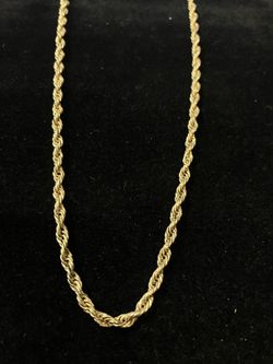 14k gold chain #111232-1 MJ