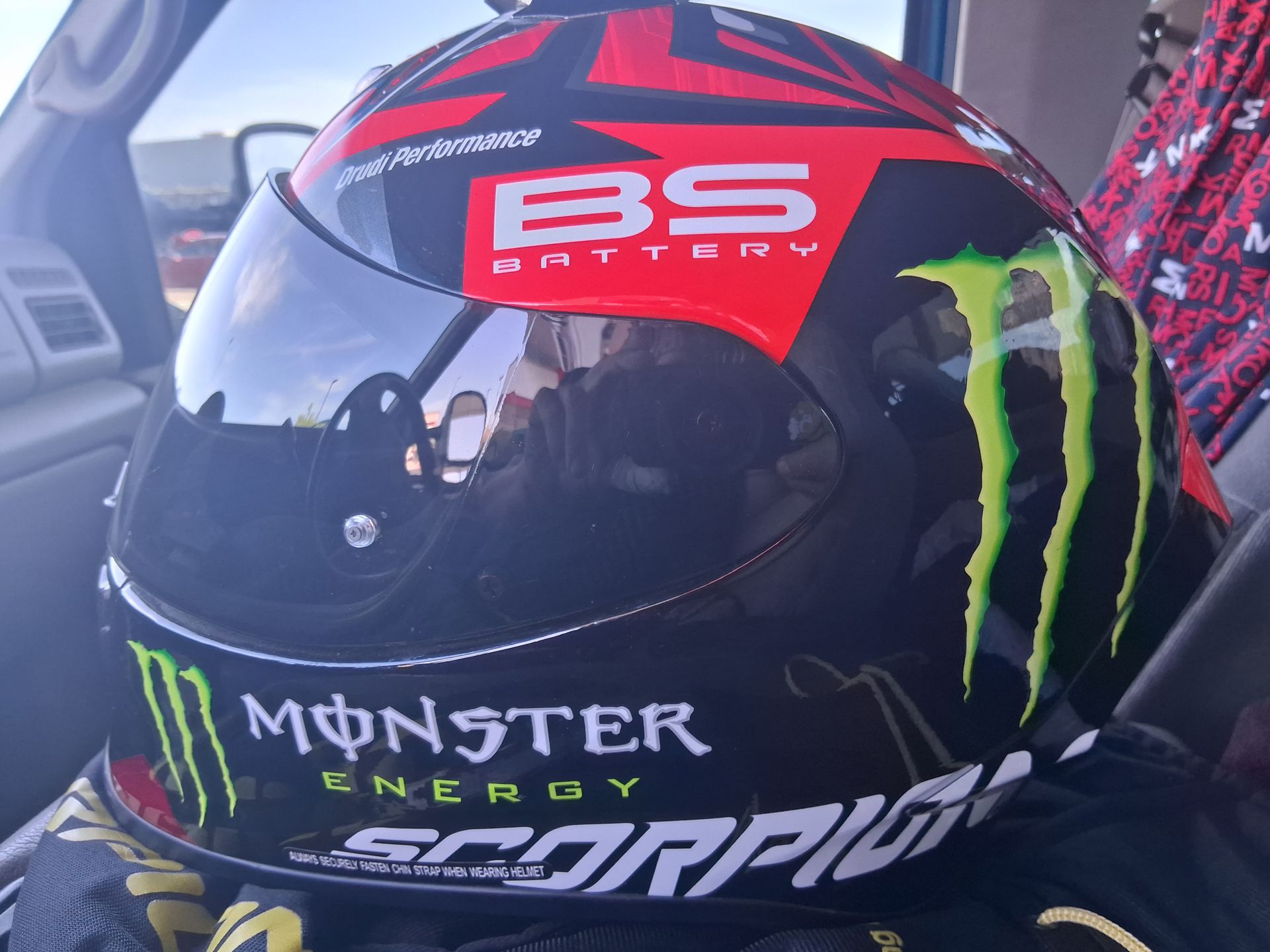 MONSTER XXL...HELMET...USED ONCE