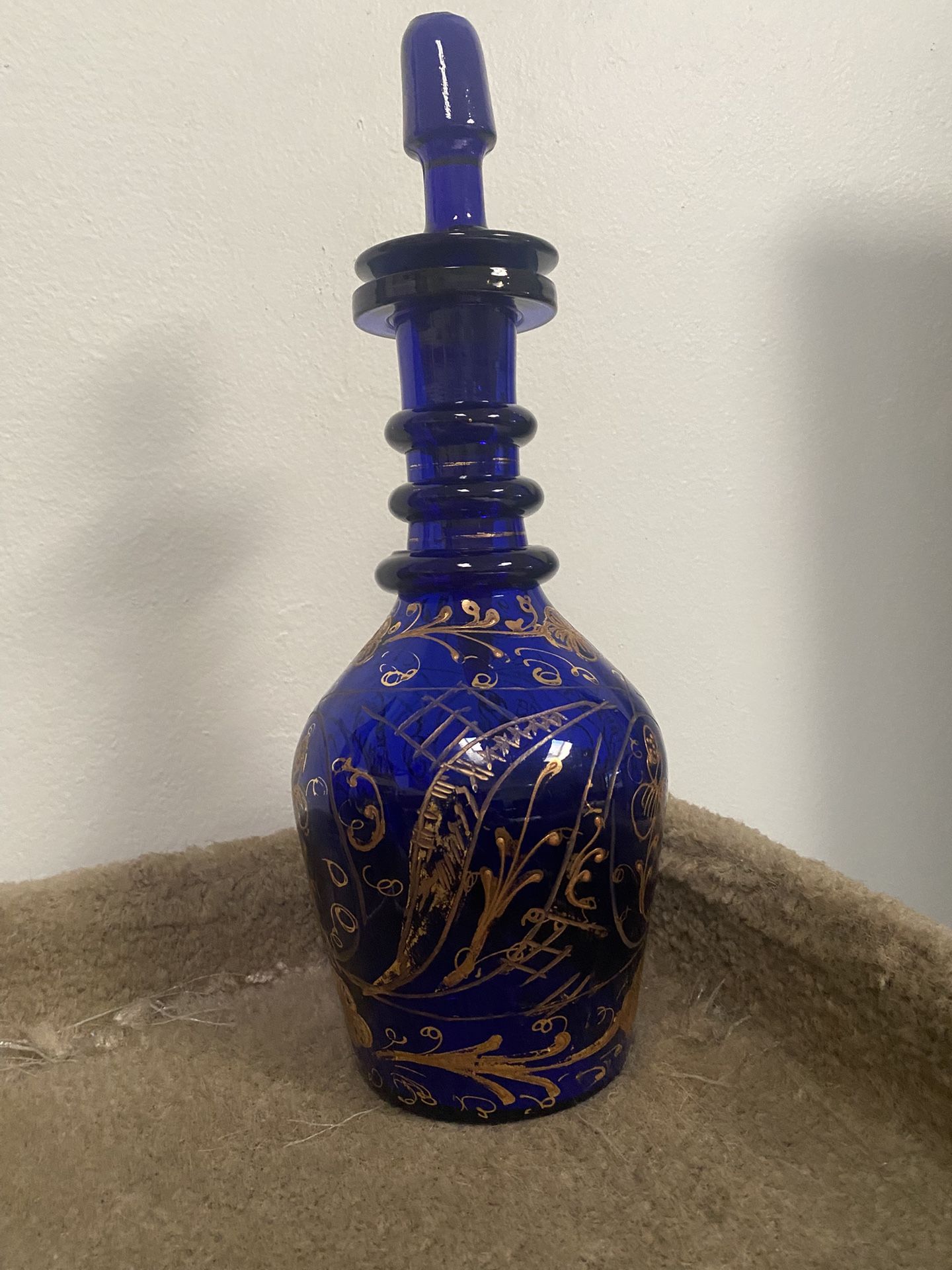 Antique bohemian Decanter