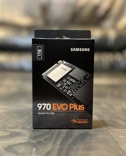 Samsung 970 EVO Plus 1TB Gen 3 m.2 2280 NVMe 3.5K MB read for laptop desktop or compatible devices 