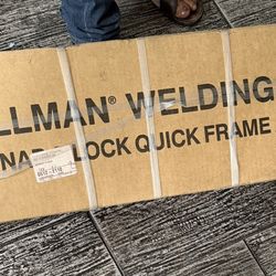 Two Tillman Welding Screens