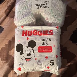 Diapers Size 2 And 5 