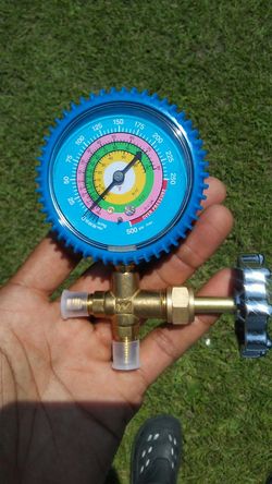 R-22/r-410 freon low side guage