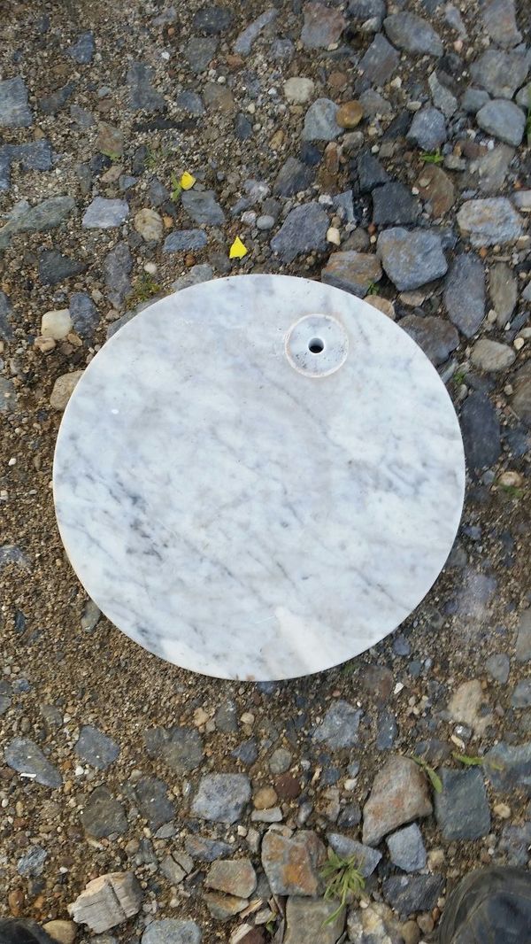 Round piece of marble 15 1/2" × 2" for Sale in Shelton, CT OfferUp
