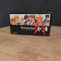 Romancing Saga Super Famicom Retrogaming CIB Import Japan
