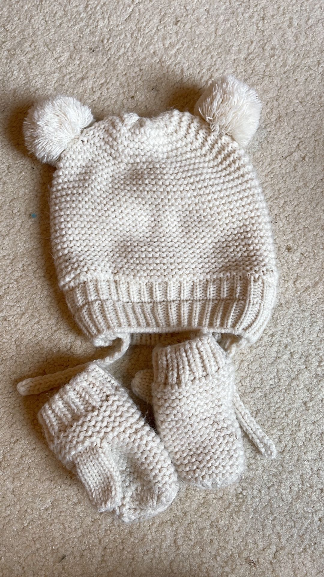 ZARA Baby Toddler Hat Gloves Set, 2T