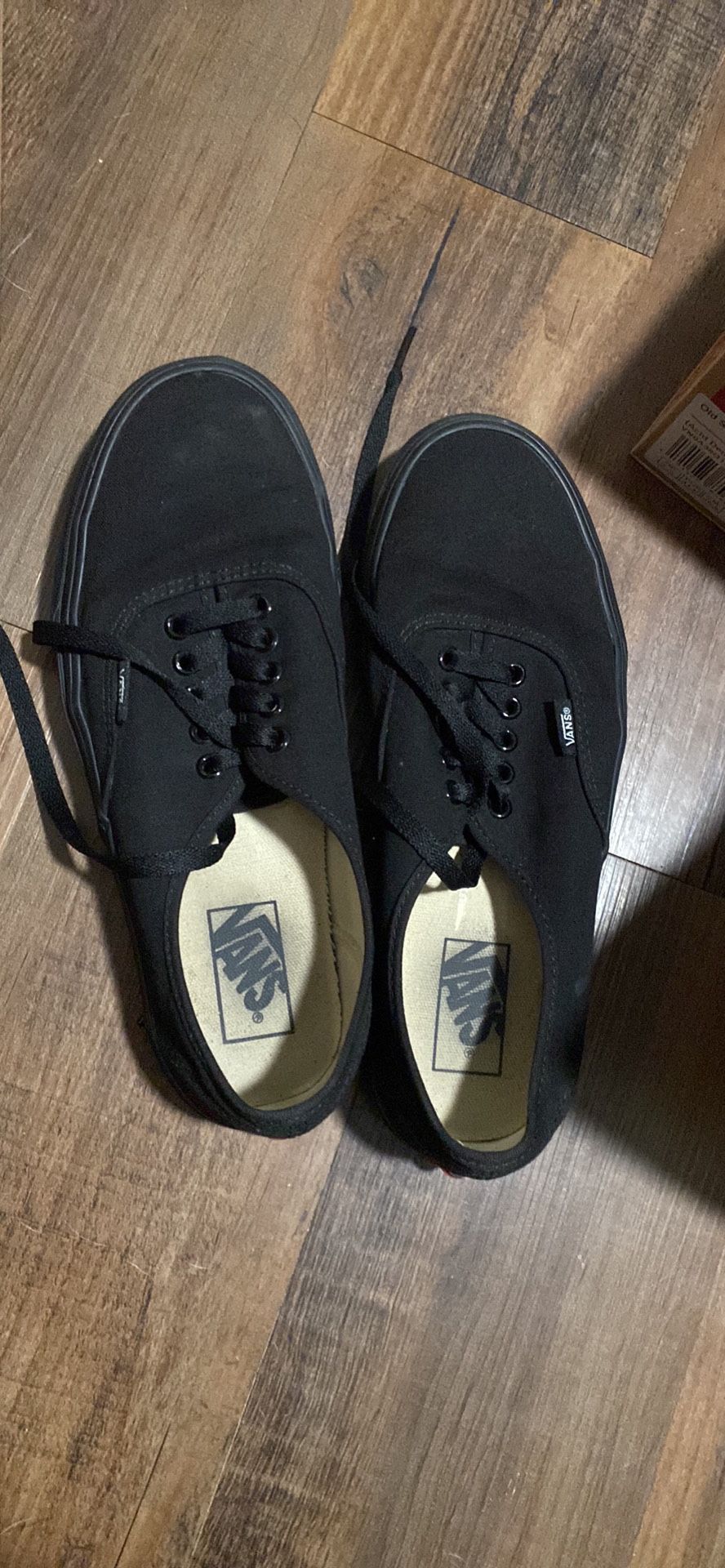 black vans