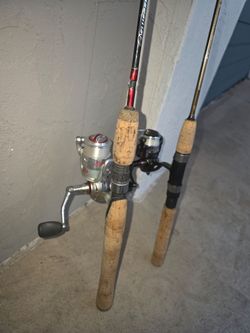 2 Fishing Rod & Reel Combos – Ready to Fish