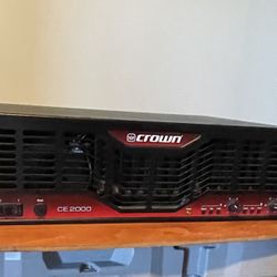 Vintage Crown CE 2000 Power Amp. Pickup  ➡️ 70 South Munn Ave East Orange 07018 