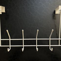 Clipboard, Over The Door Hooks, 4 Square Cork Boards, Telephone Cords + Doily