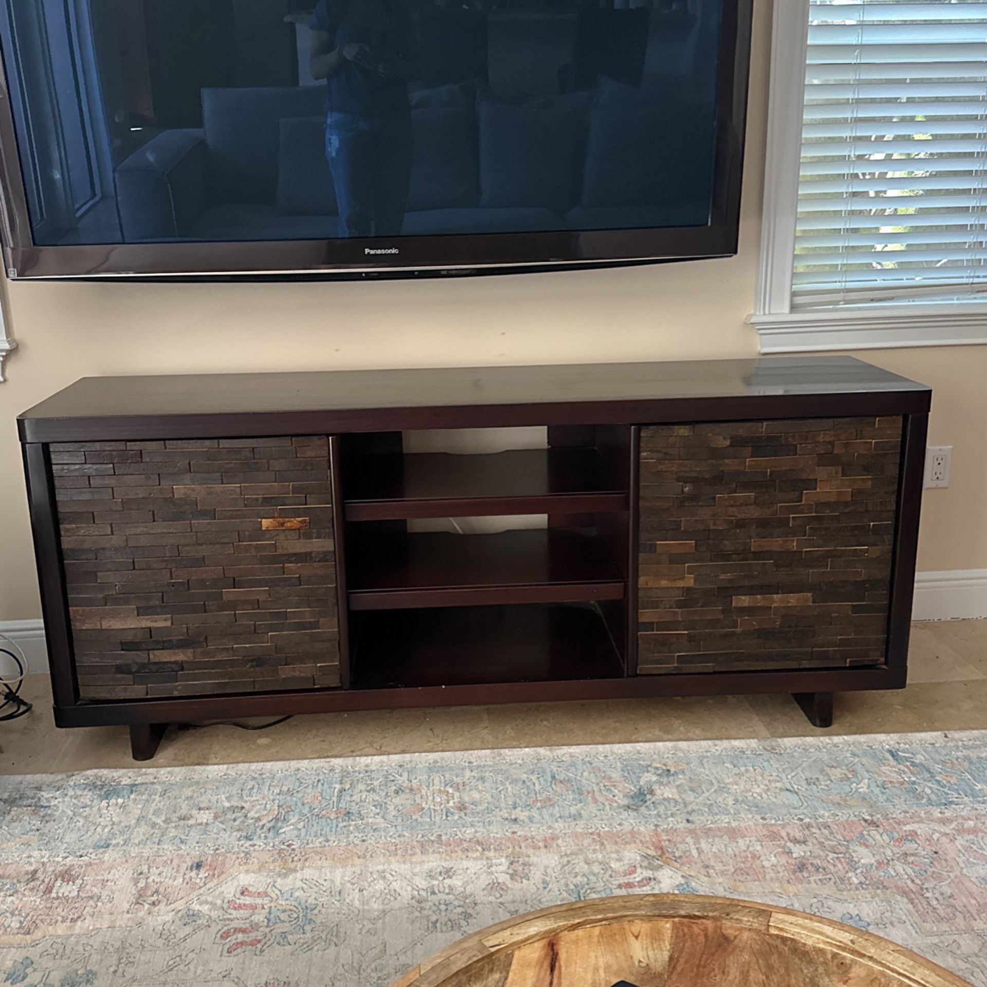 TV Stand 	Brown