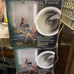 Ceiling Speaker (Channel Vision) Pair 2 Pair Available