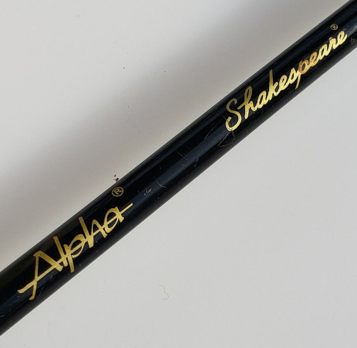 Shakespeare Alpha 7' Baitcaster 1pc Fishing Rod with trigger grip