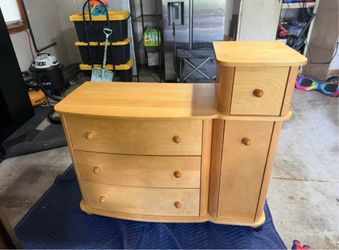Baby changing table / dresser solid wood