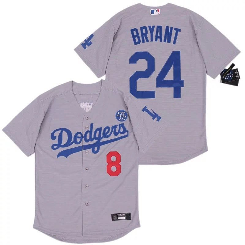 MLB Dodgers 24 Kobe Bryant Yellow 2020 Nike KB Cool Base Men Jersey