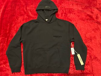 Black Essentials Hoodie