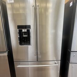KitchenAid 36“  23.8 Cu Ft French Door Counter-Depth Refrigerator - PrintShield™ Stainless Steel