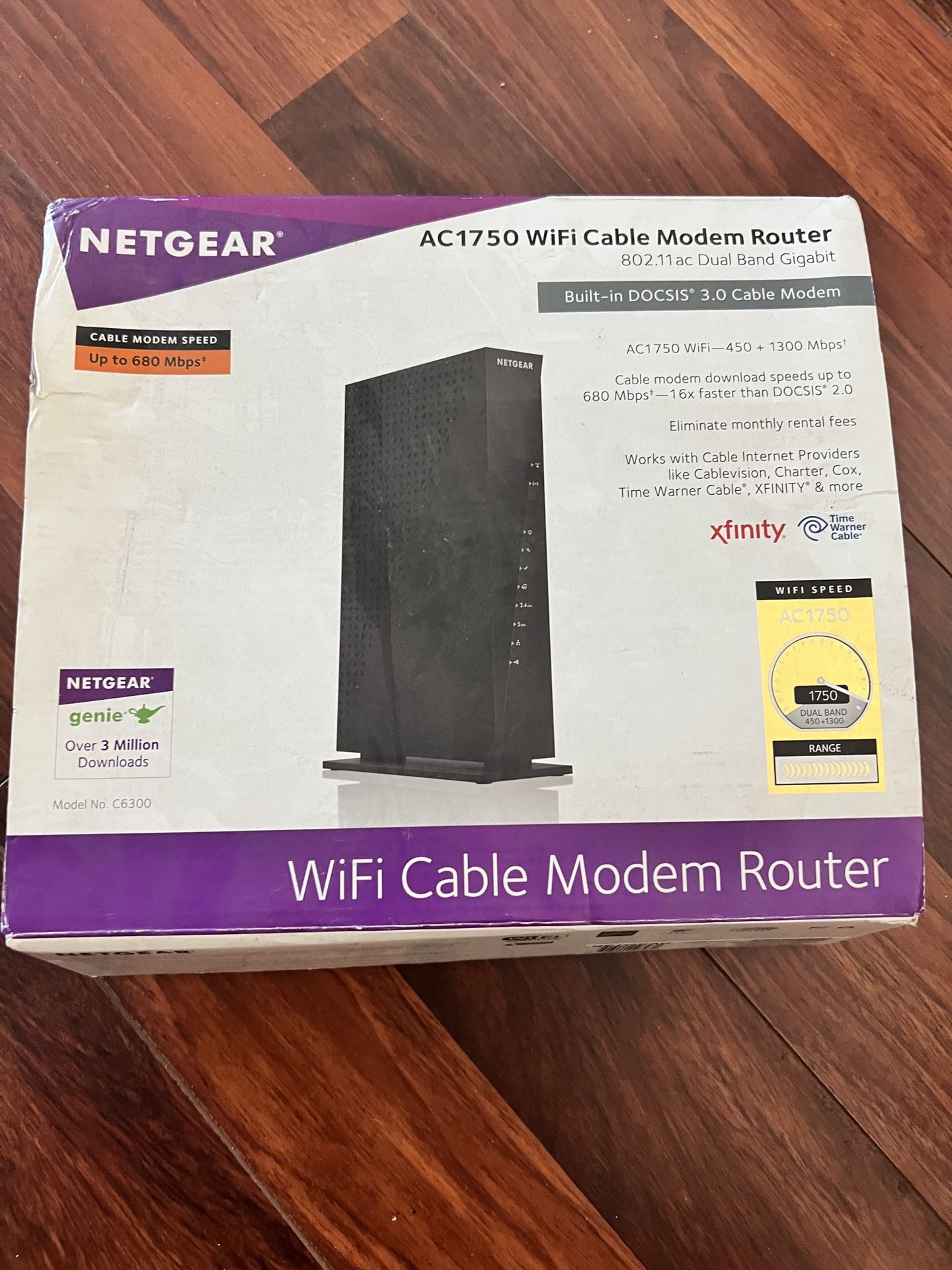 Netgear AC1750 WiFi Cable Modem Router