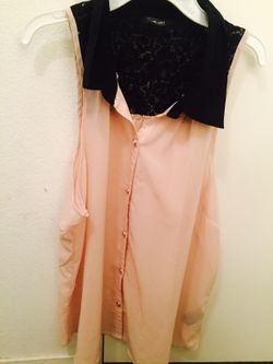 Forever 21 collar tank top