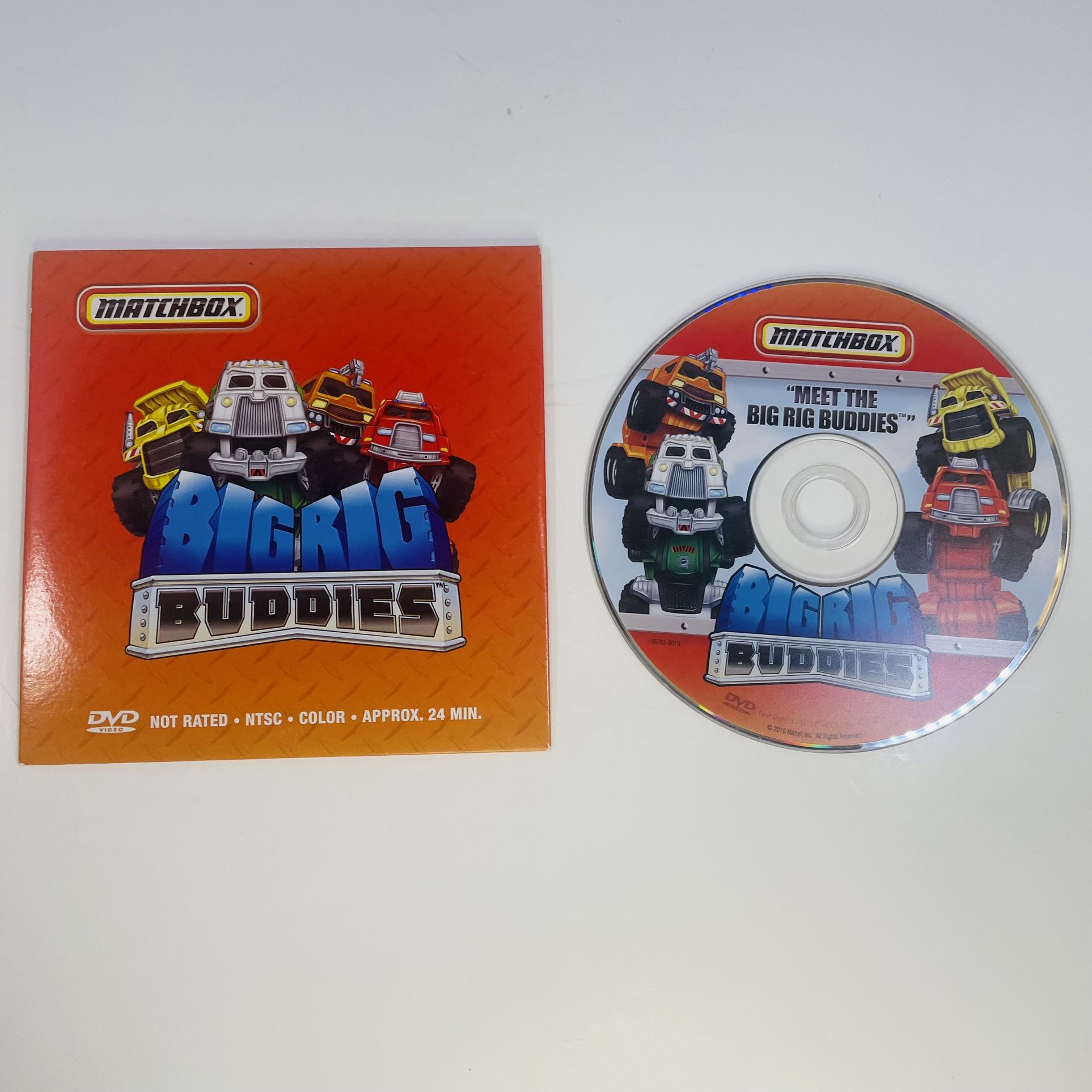 Matchbox Big Rig Buddies DVD Promo Pack In Cartoon Cars