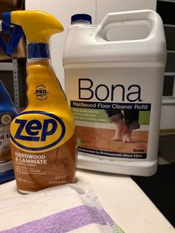 Floor Cleaners (Hardwood/Laminate) Spray+Refill+Vinegar-NEW