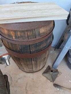 Buffalo Trace whiskey barrel
