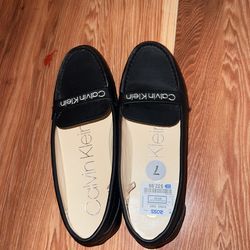 Calvin Klein Flats Black Size 7