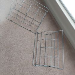 (2) Book Holder/Shelves