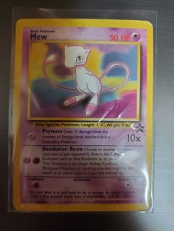 Mew pokemon card